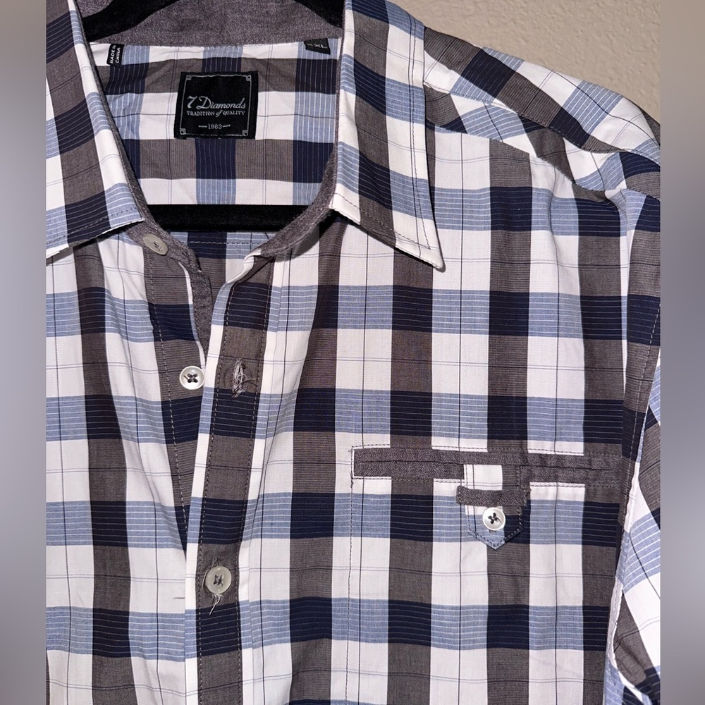 7 Diamonds Men’s Button up